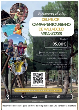 Campamento Urbano en los Talleres del Pinar