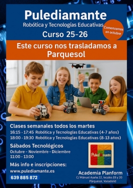 Robótica y Tecnologías Educativas en Pulediamante