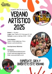 Verano Artístico con "Azar Teatro"